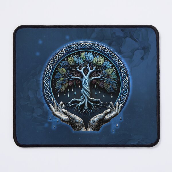 Item preview, Water and Wisdom: The mystical Celtic Tree of Life designed and sold by nicky2342.