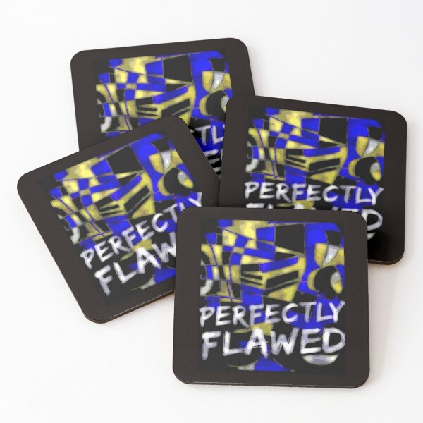 Item preview, Perfectly Flawed Dark Poster Colour designed and sold by SmashingDeals.