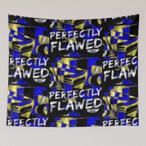 Item preview, Perfectly Flawed Dark Poster Colour designed and sold by SmashingDeals.