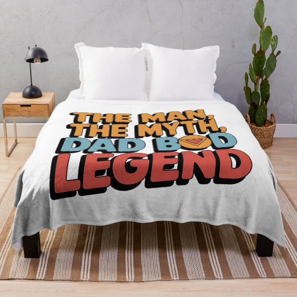 Item preview, The Man The Myth Dad Bod Legend Funny Father's Day designed and sold by CuteDesignables.