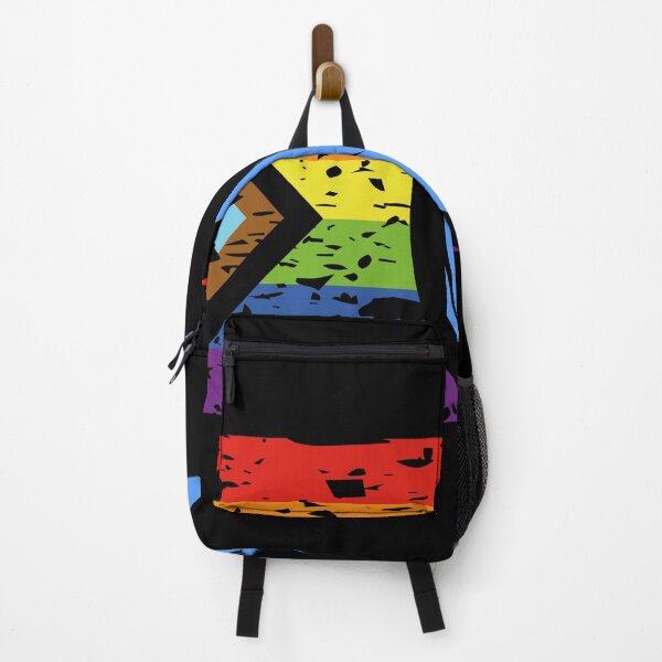 Item preview, Star Pride - Jedi on Distressed Inclusive Progress Pride Flag (Dark) designed and sold by Ampersand Creations.