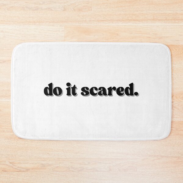 Artikelvorschau, do it scared. entworfen und verkauft von dollhouseclub.
