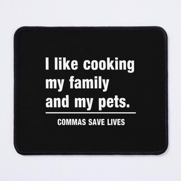 Item preview, Commas Save Lives  designed and sold by ritahenry.