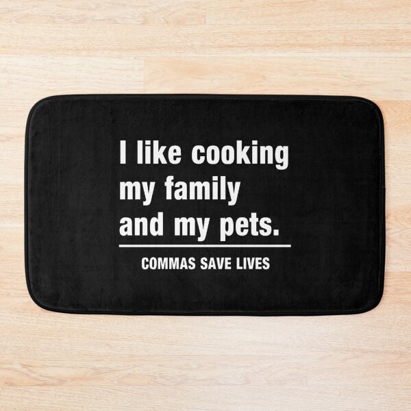 Item preview, Commas Save Lives  designed and sold by ritahenry.