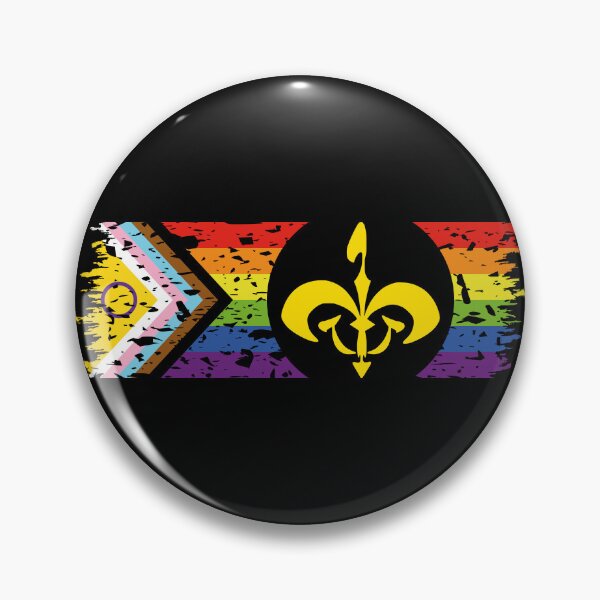 Item preview, Star Pride - Naboo on Distressed Inclusive Progress Pride Flag (Dark) designed and sold by Ampersand Creations.