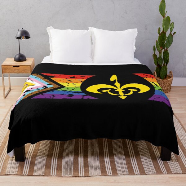Item preview, Star Pride - Naboo on Distressed Inclusive Progress Pride Flag (Dark) designed and sold by Ampersand Creations.