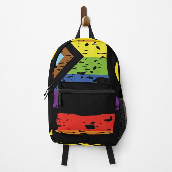 Item preview, Star Pride - Naboo on Distressed Inclusive Progress Pride Flag (Dark) designed and sold by Ampersand Creations.