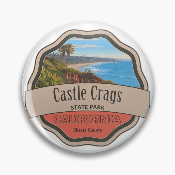 Item preview, Castle Crags State Park, Shasta County, California designed and sold by Wanderful-roads.