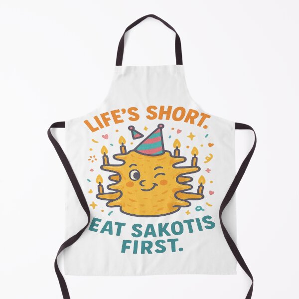 Item preview, Life’s Short. Eat Sakotis First – A Sweet Slice of Lithuanian Food Fun! designed and sold by Globalcitytees.