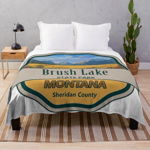 Item preview, Brush Lake State Park, Sheridan County, Montana designed and sold by Wanderful-roads.