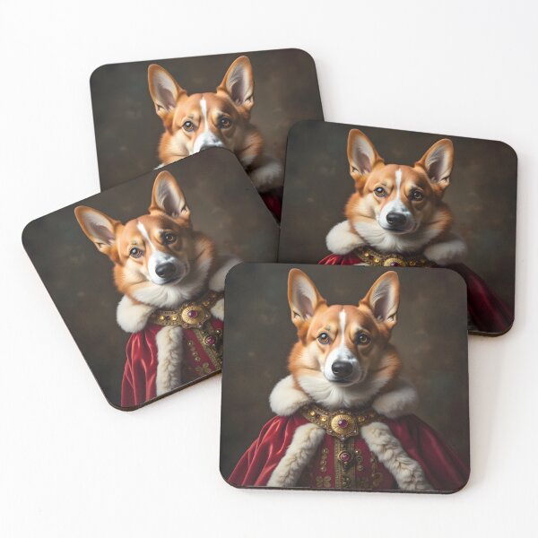 Item preview, Pembroke Welsh Corgi Royal Pet Portrait designed and sold by SimplyEmmaJoy.
