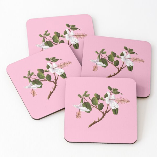 Item preview, Hibiscus arnottianus Hawaiian Flower Vintage Botanical designed and sold by taiche.