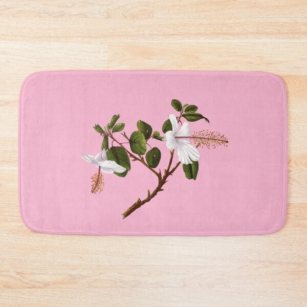 Item preview, Hibiscus arnottianus Hawaiian Flower Vintage Botanical designed and sold by taiche.
