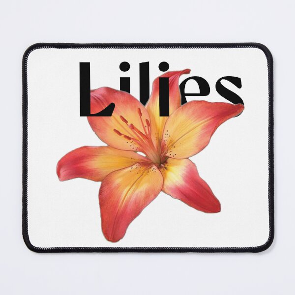 Item preview, Pink Lilies graphic designed and sold by PurpleDingo.