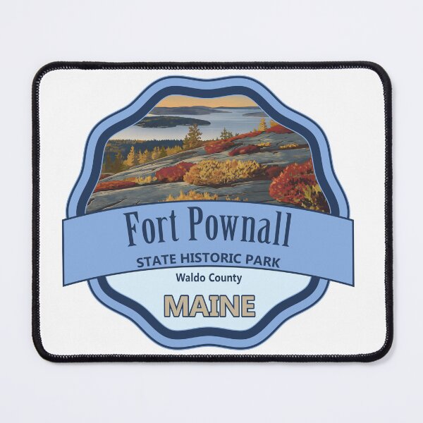 Item preview, Fort Pownall, Waldo County, Maine designed and sold by Wanderful-roads.