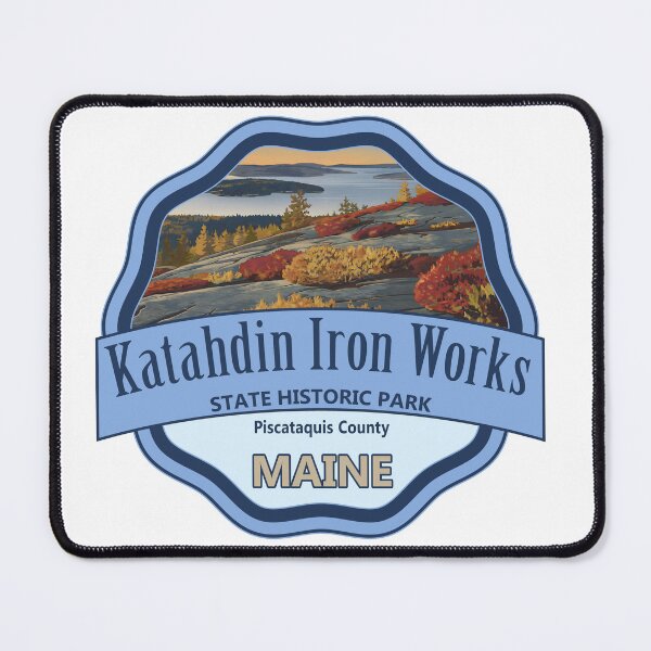 Item preview, Katahdin Iron Works, Piscataquis County, Maine designed and sold by Wanderful-roads.