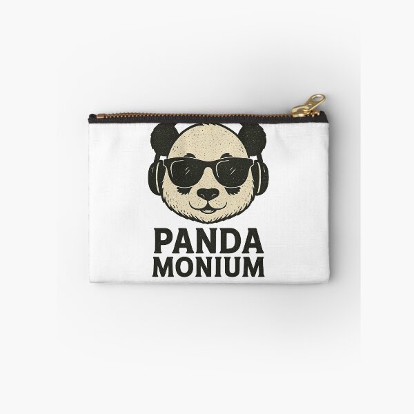 Item preview, Panda-Monium – Chaotic Panda Gamer Headset Art designed and sold by Evolved Ape.