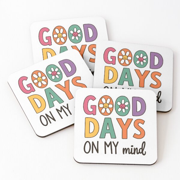 Item preview, Good Days On My Mind - Positive Mindset Sticker designed and sold by slickywitty.