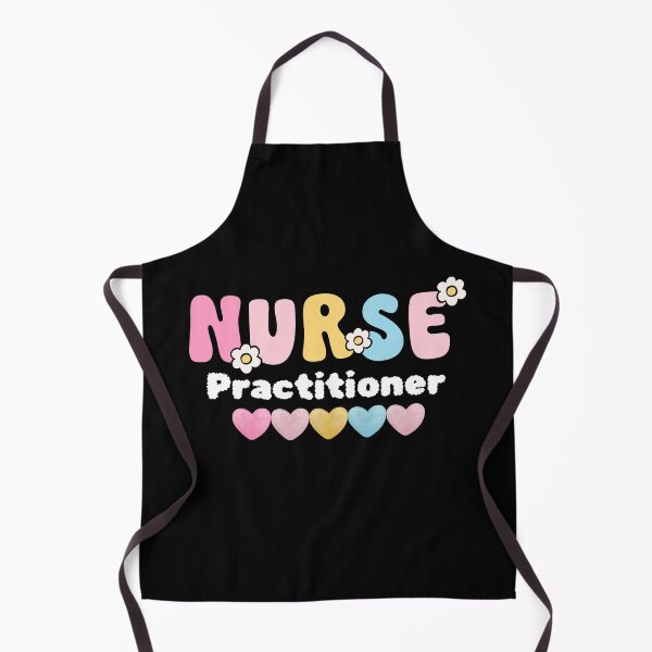 Item preview, Copy of Nurse practitioner cute design with flowers and hearts (white text) designed and sold by ClickATee Store .