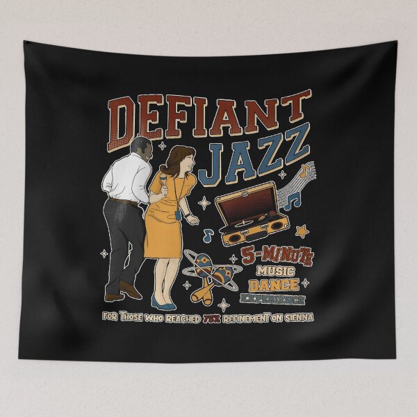 Item preview, Defiant Jazz Scene, Severance TV Show Inspired, Woe’s Hollow designed and sold by Gala-Zae.