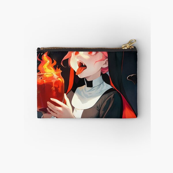 Item preview, Infernal Sister – Fire-Breathing Demon Nun designed and sold by Boohoo Beach.