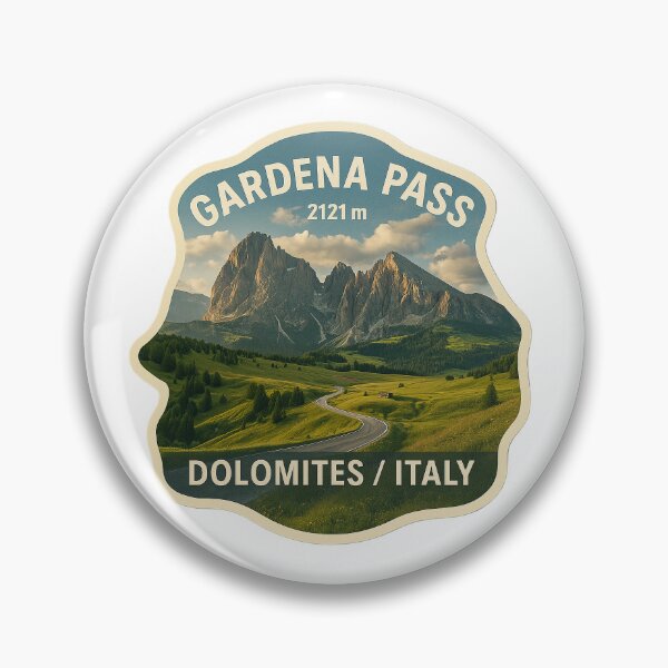 Item preview, Gardena Pass - Epic mountain passes and climbs  designed and sold by ZER042.