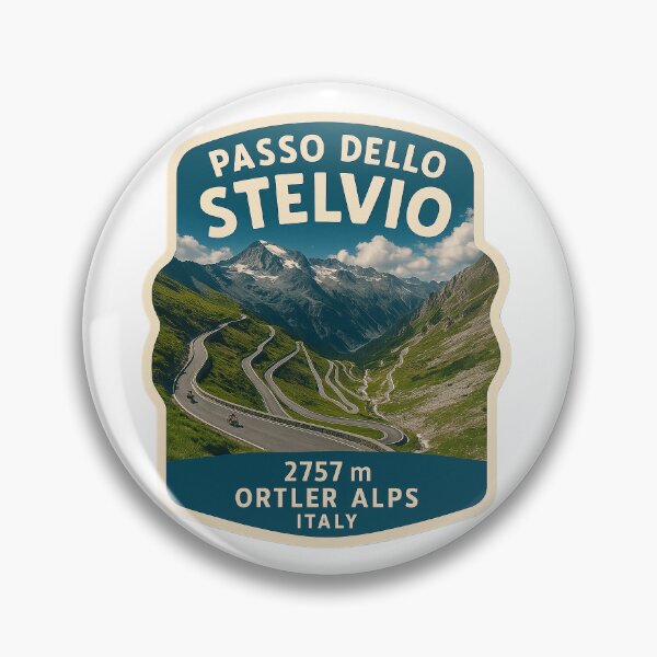Item preview, Stelvio Pass - Epic mountain passes and climbs  designed and sold by ZER042.