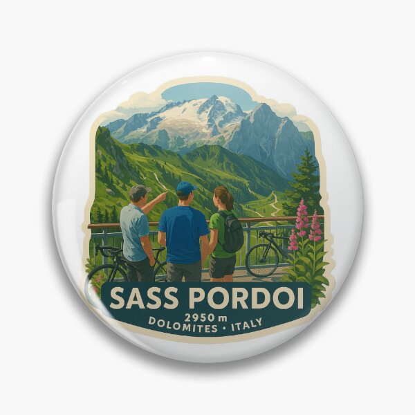 Item preview, Pordoi Pass - Epic mountain passes and climbs  designed and sold by ZER042.