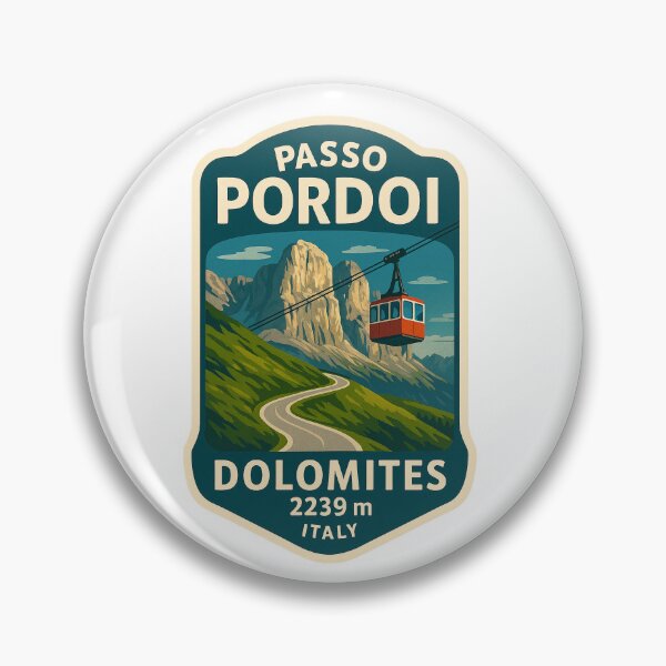 Item preview, Pordoi Pass - Epic mountain passes and climbs  designed and sold by ZER042.