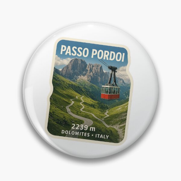 Item preview, Pordoi Pass - Epic mountain passes and climbs  designed and sold by ZER042.