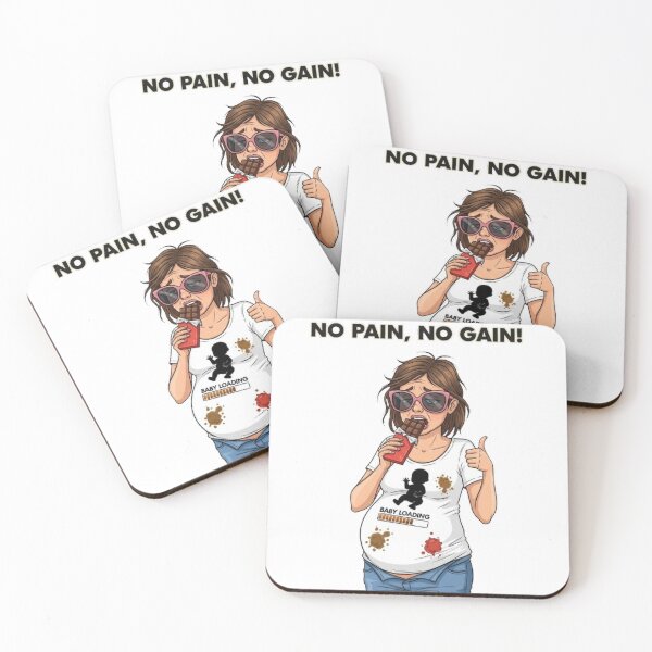 Item preview, NO PAIN, NO GAIN! PREGSTYLE designed and sold by TheDripCartel.