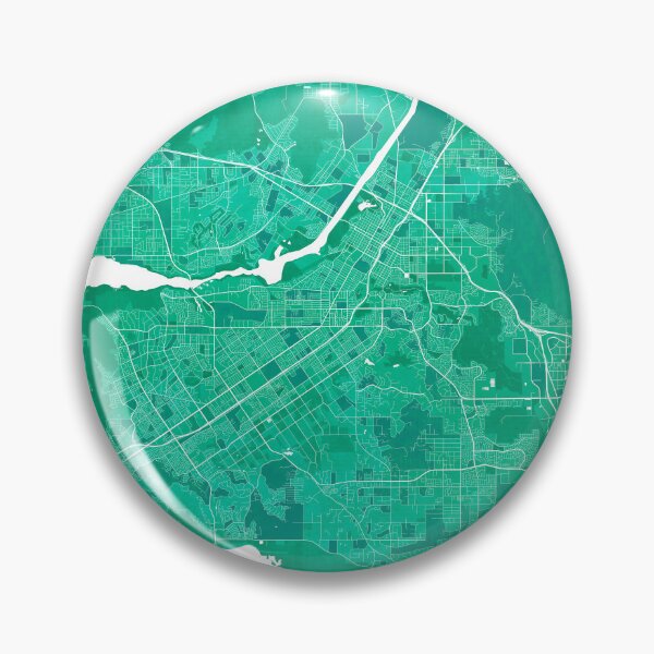 Item preview, Riverside City Map of California, USA - Watercolor designed and sold by deMAP.