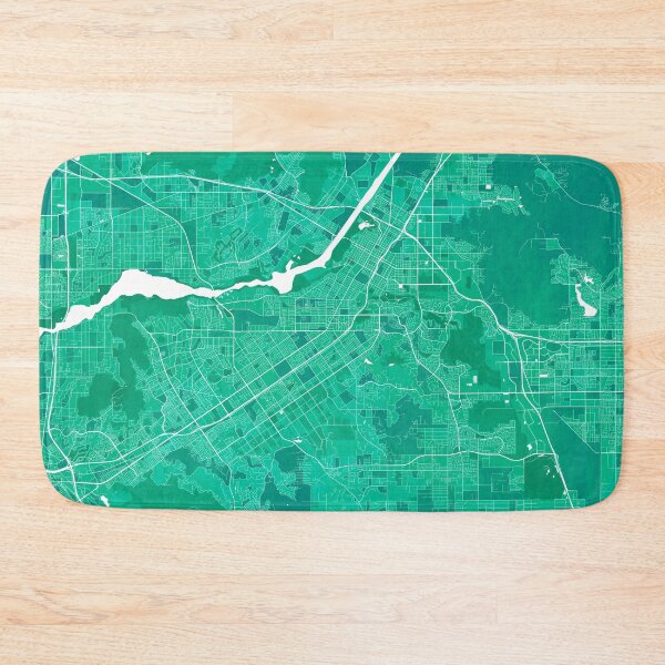 Item preview, Riverside City Map of California, USA - Watercolor designed and sold by deMAP.
