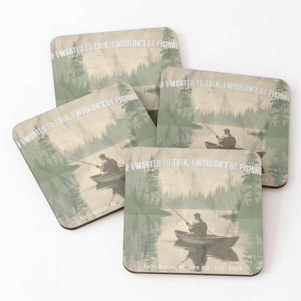Item preview, If I Wanted to Talk, I Wouldn’t Be Fishing – Vintage Edition designed and sold by unclejohncorner.