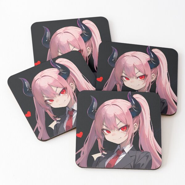 Item preview, Corporate Hellspawn – Pink-Haired Demon CEO designed and sold by Boohoo Beach.