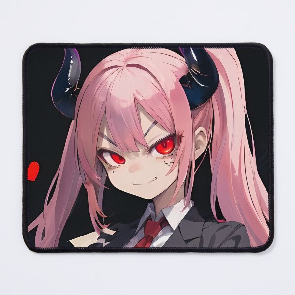 Item preview, Corporate Hellspawn – Pink-Haired Demon CEO designed and sold by Boohoo Beach.