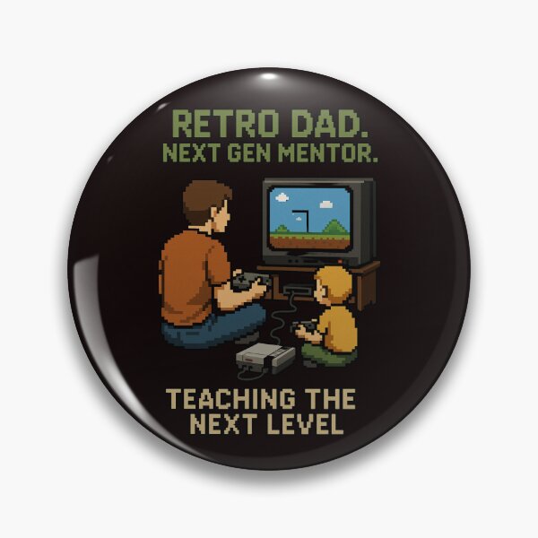 Item preview, RETRO DAD. NEXT GEN MENTOR designed and sold by FrameFlow.