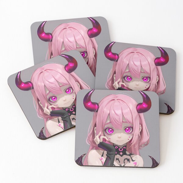 Item preview, Heartbreaker Hex – Pink Demoness  designed and sold by Boohoo Beach.