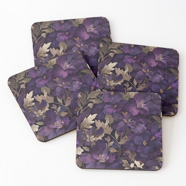 Item preview, Deep Purple Flowers designed and sold by CoolPixels.