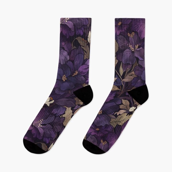 Item preview, Deep Purple Flowers designed and sold by CoolPixels.