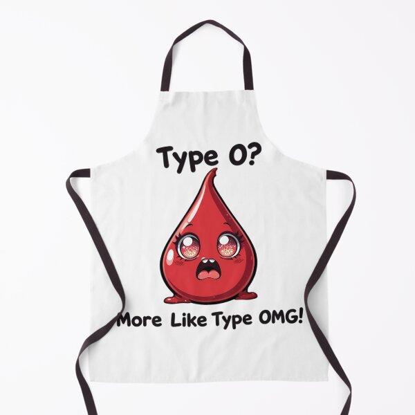Item preview, Type O? More Like Type OMG! designed and sold by IndulgentBob.