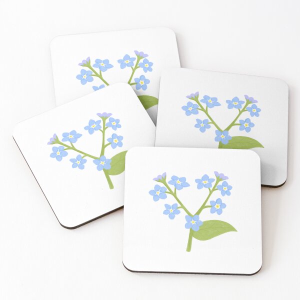 Item preview, Heart Forget-Me-Not designed and sold by universaby.