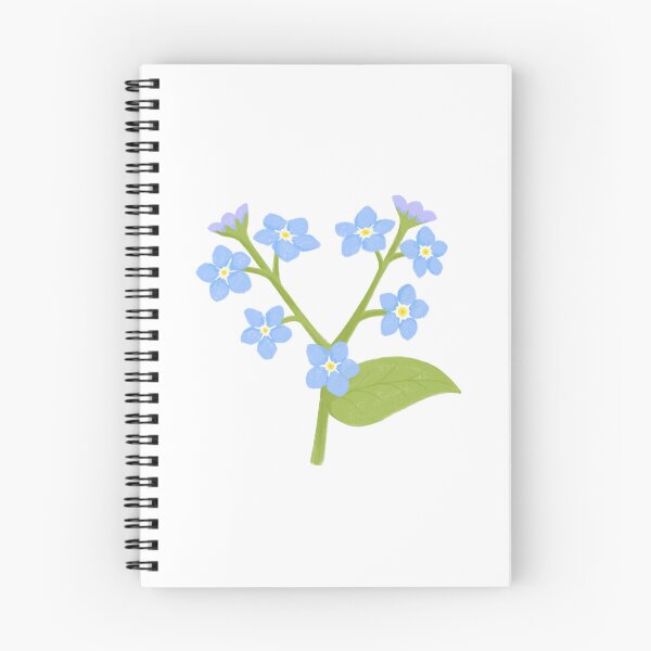 Item preview, Heart Forget-Me-Not designed and sold by universaby.