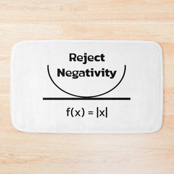 Item preview, Reject Negativity - Positive Mindset and Empowerment Design designed and sold by ArtsyExplorer.
