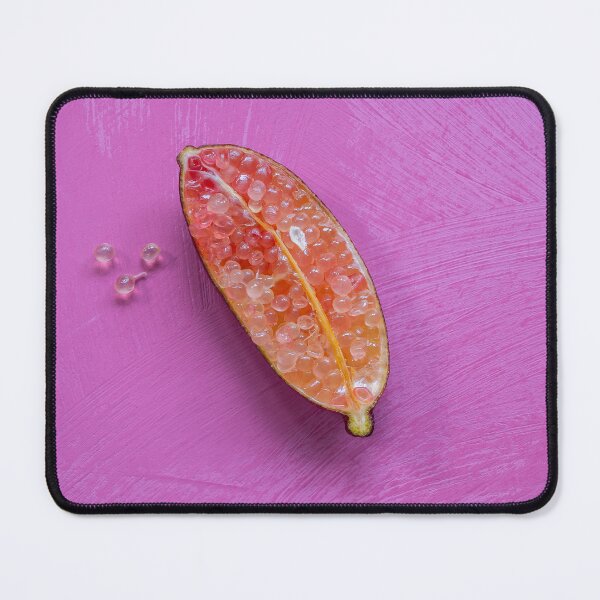 Item preview, Macro Pink Finger Lime with a Seed designed and sold by peckofpickles.