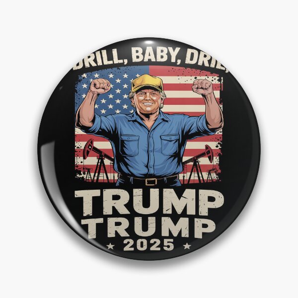 Artikelvorschau, Trump Drill Baby Drill Trump 2025 entworfen und verkauft von splindoershop.