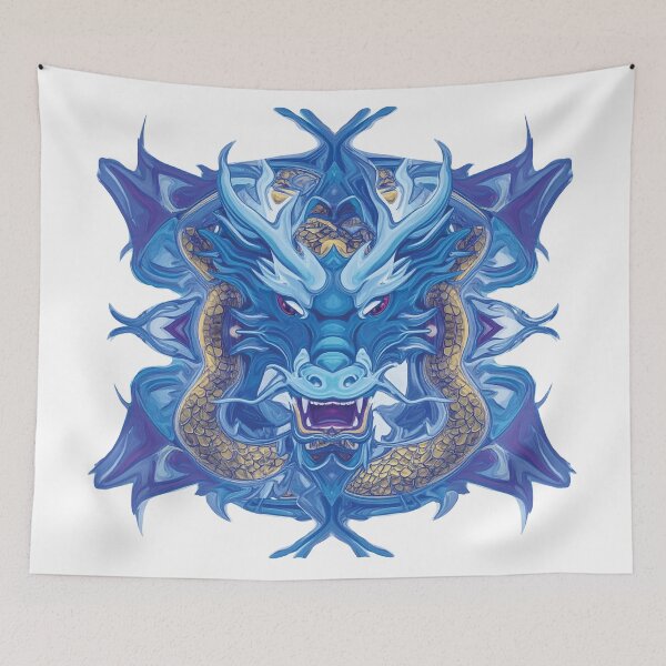 Item preview, Dragon Blue designed and sold by Naito Art.