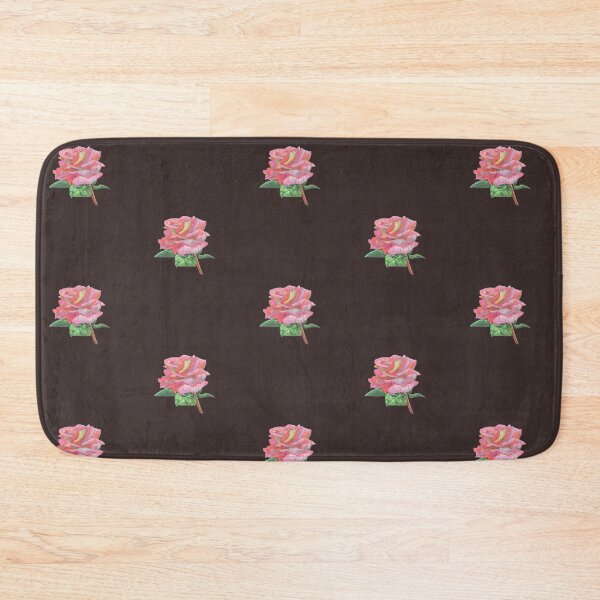 Item preview, Pencil Crayon Pink Colored Rose designed and sold by HBOriginalsArt.