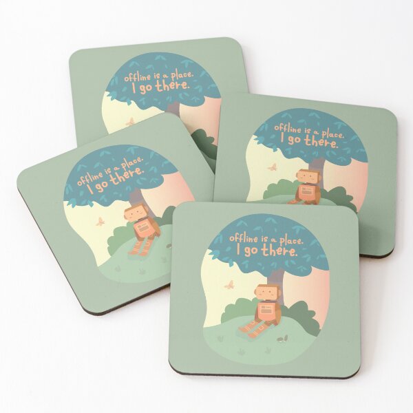 Item preview, Offline Is a Place designed and sold by TINYGHOST.