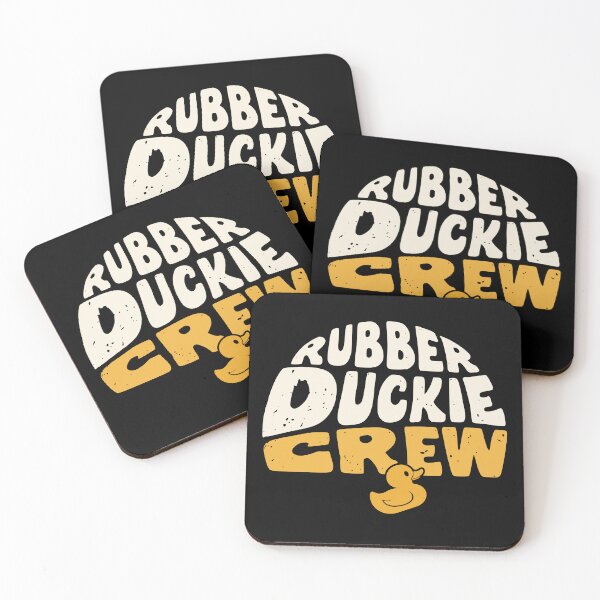 Item preview, Funny Rubber Duckie Crew Retro designed and sold by Dago345.